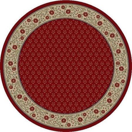 CONCORD GLOBAL TRADING Concord Global 40200 5 ft. 3 in. Jewel Harmony - Round; Red 40200